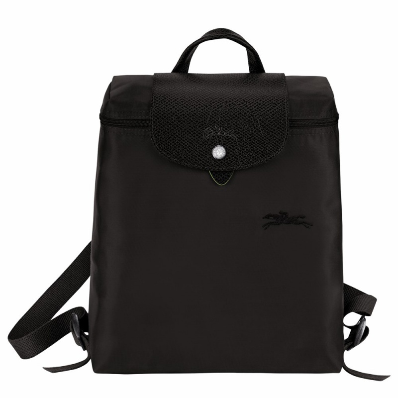 Black Longchamp Le Pliage M Men's Backpack